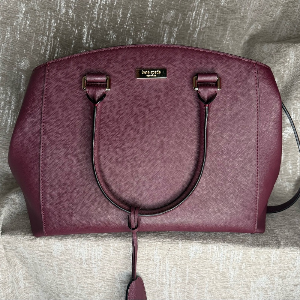 Kate Spade Plum Satchel Bag